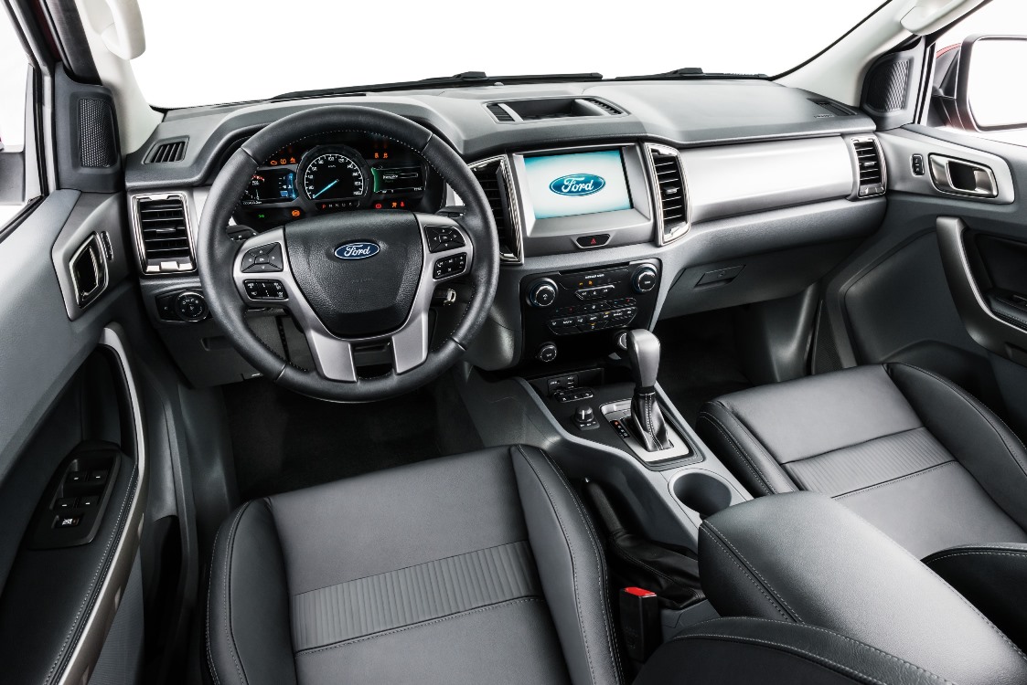 Ford divulga imagens do interior da nova Ranger 2017