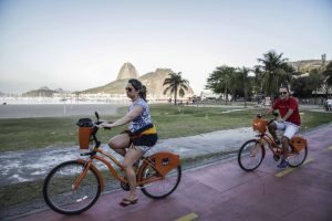 Rio de Janeiro- RJ- Brasil- 17/11/2014- Ciclovias de Botafogo serão revitalizadas e interligadas. Foto: Raphael Lima/ PMRJ