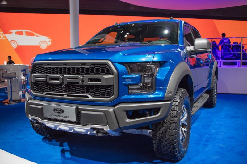 Ford lança F-150 Raptor no Salão de Pequim, na China