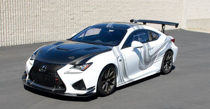 Lexus mostra conceito RC F GT no Toyota Grand Prix de Long Beach, nos EUA