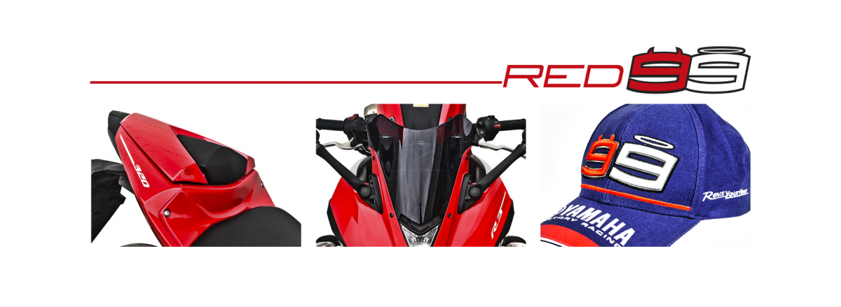 Campanha SPORT RED #99, da Yamaha, distribui R$ 1.350 em acessórios