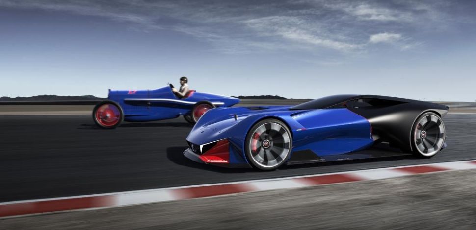 Peugeot mostra protótipo de corrida contemporâneo L 500 R HYbrid