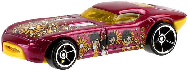 Hot Wheels lança coleção em homenagem ao álbum Yellow Submarine