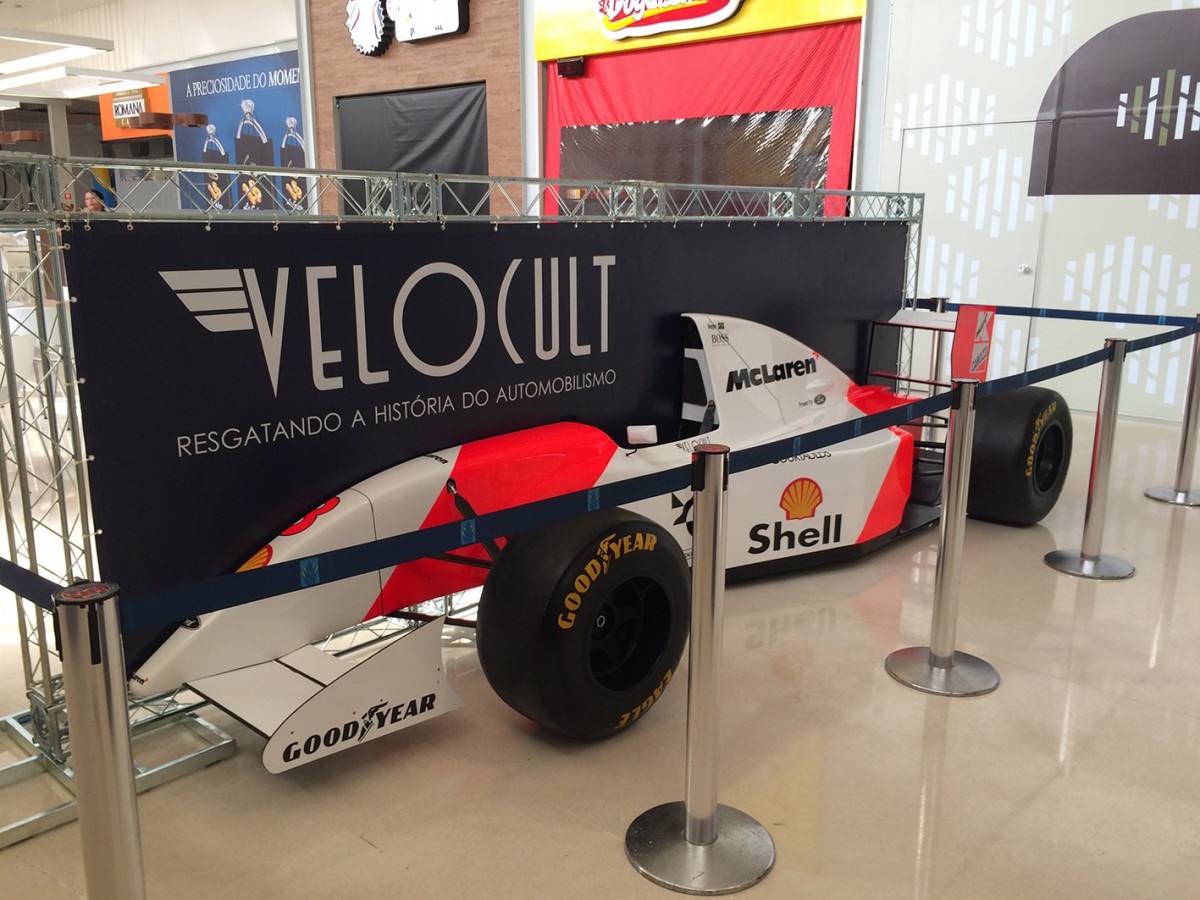 Tivoli Shopping celebra o Dia dos Pais com exposição sobre automobilismo