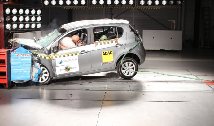 Novo Palio obtém só uma estrela na avaliação do Latin NCAP