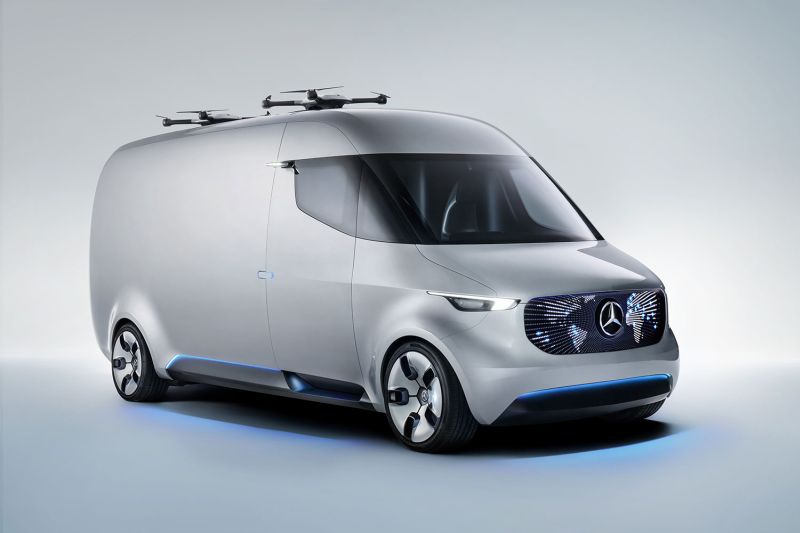 Mercedes Benz apresenta van do futuro