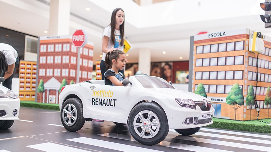 Programa educacional “O Trânsito e eu” acontece no Shopping Total (PR)