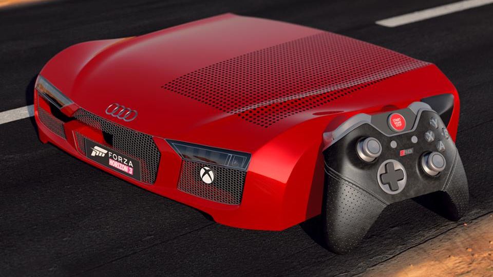 Xbox One ganha visual inspirado no Audi R8, mas só na Alemanha