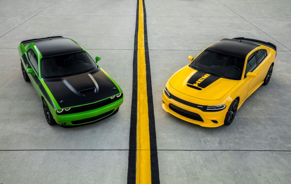 Dodge ressuscita clássicos Challenger T/A e Charger Daytona na linha 2017