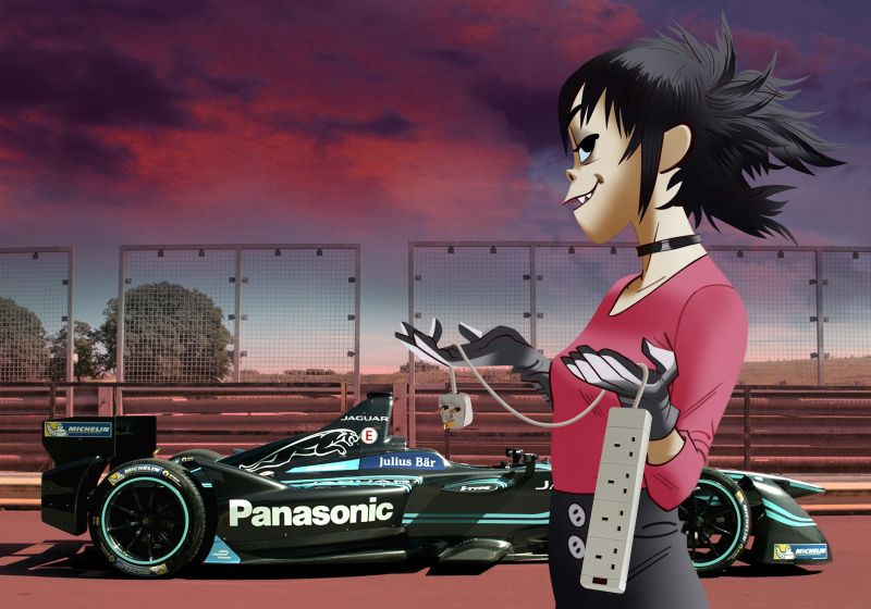 Personagem da banda Gorillaz agora é embaixadora da Jaguar Land Rover