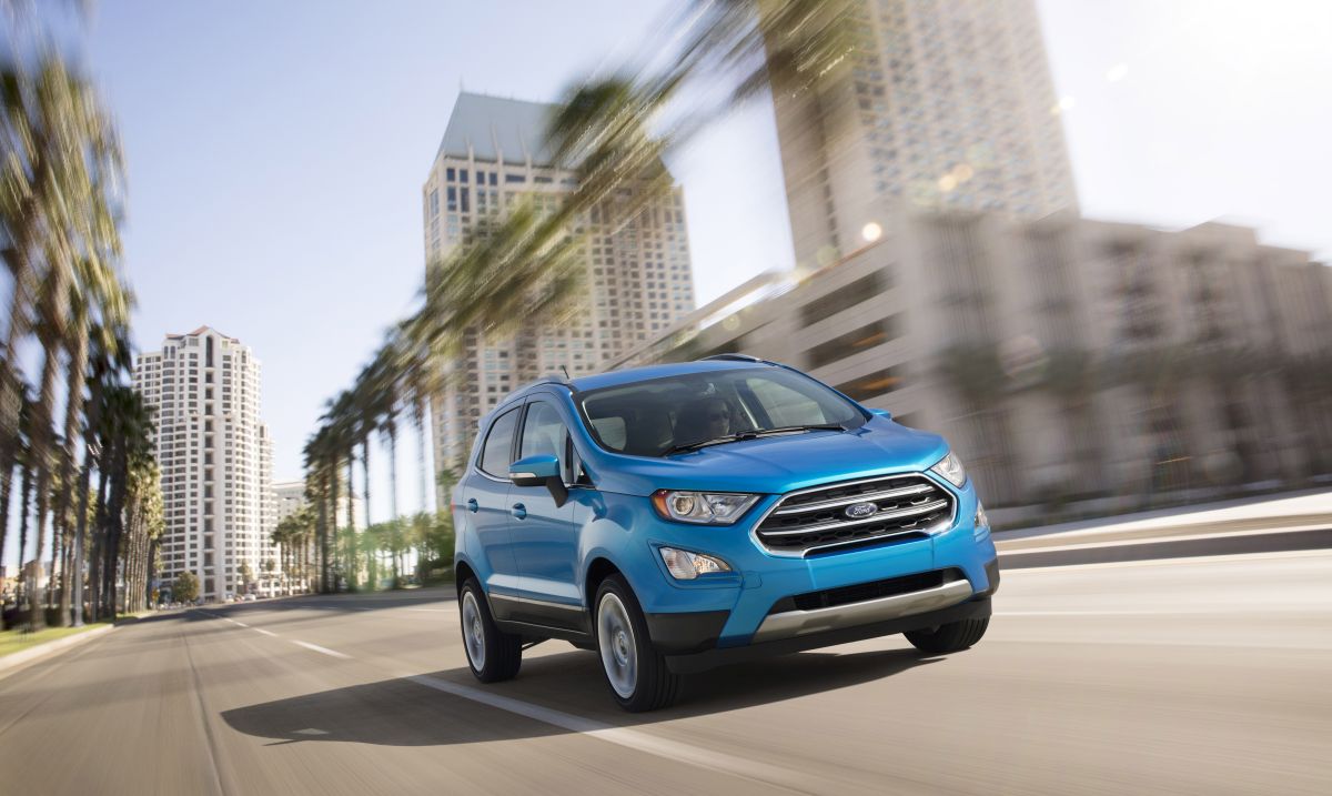 EcoSport ganha novo desenho e perde estepe na traseira nos Estados Unidos