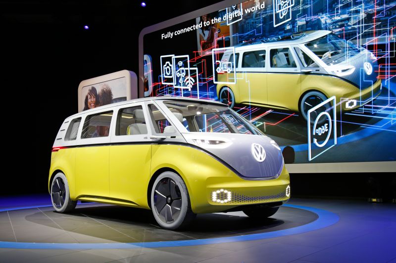 Kombi moderna: Volkswagen apresenta conceito elétrico e autônomo no Salão de Detroit