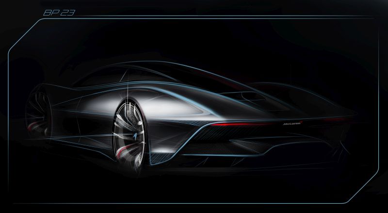 McLaren revela ‘traços’ de seu futuro supercarro