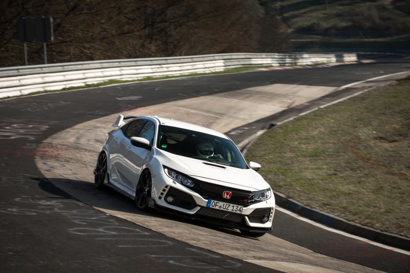 Novo Honda Civic Type R bate recorde de volta em Nürburgring