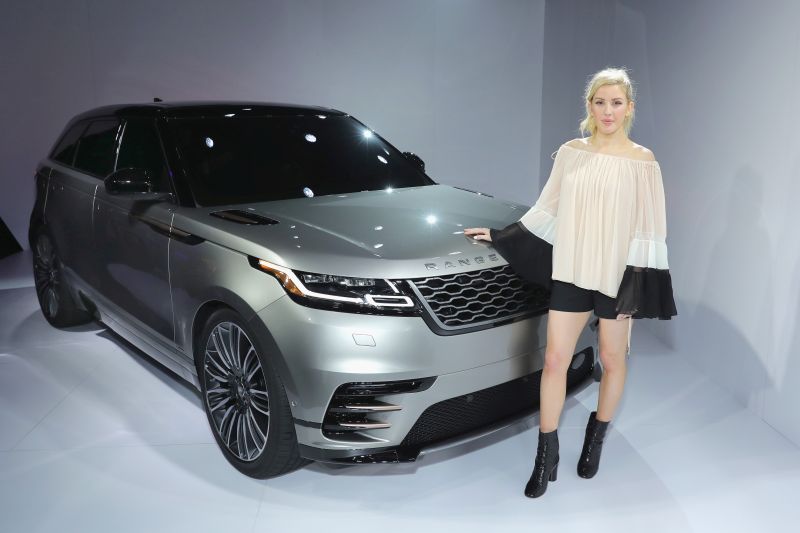 Ellie Goulding é a primeira a dirigir um Range Rover Velar nos EUA