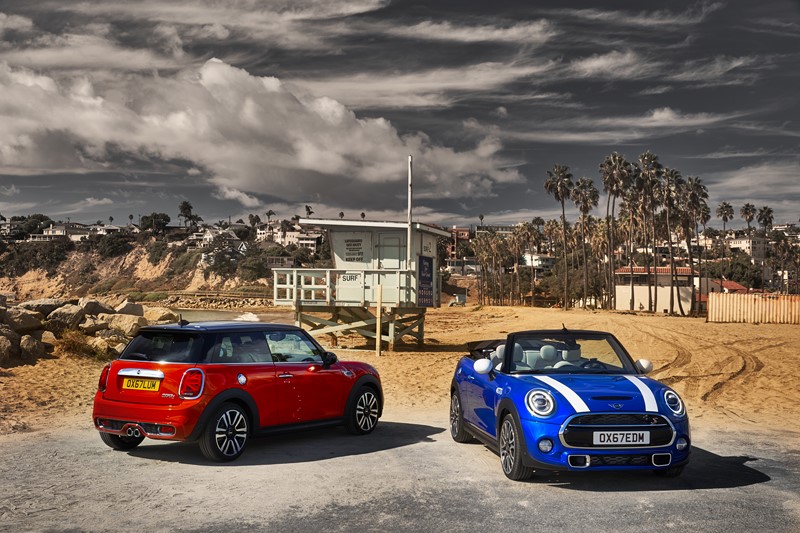 MINI renova a dupla Hatch e Cabrio e confirma lançamento no Brasil ainda em 2018