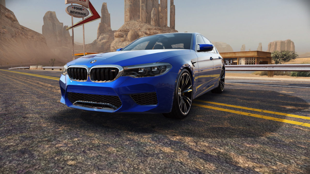 BMW M5 chega em março, mas já pode ser dirigido em jogo para smartphone