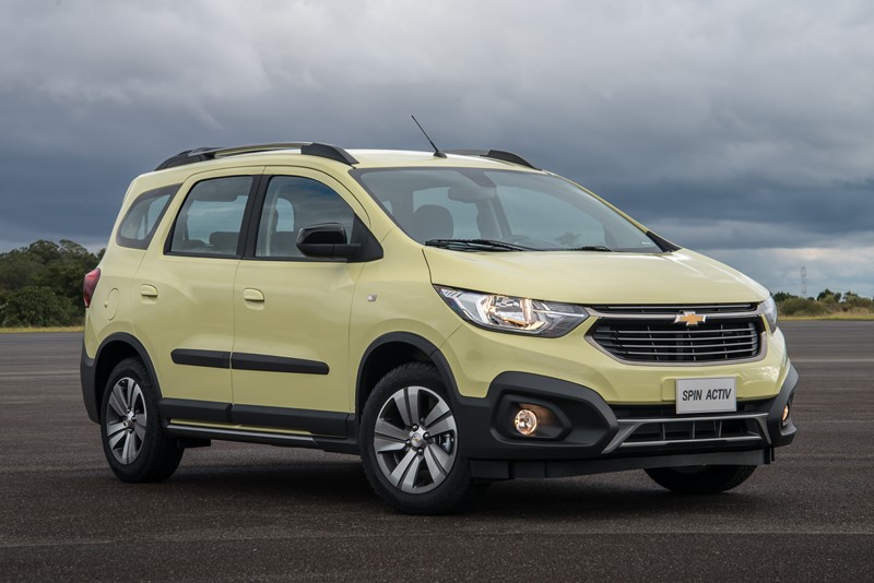 Reestilizada, Chevrolet Spin 2019 é revelada oficialmente