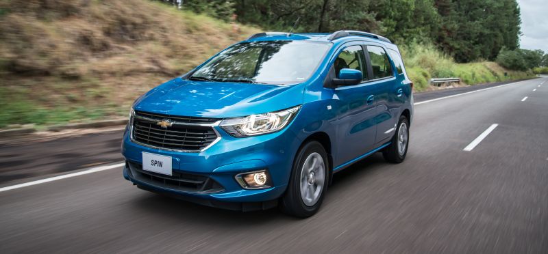 Chevrolet Spin LTZ 2019 é lançada oficialmente no Brasil