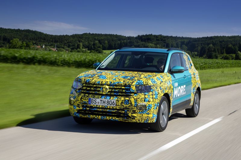 Volkswagen T-Cross brasileiro será maior e utilizará motores TSI