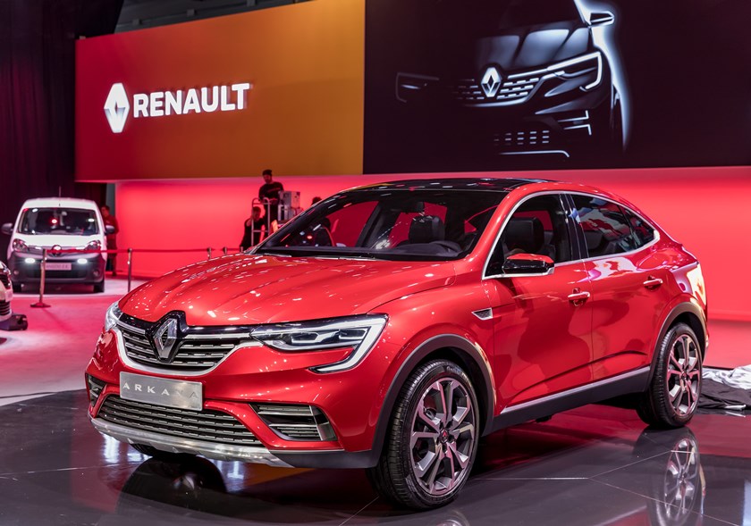 Cotado para o Brasil, novo Renault Arkana é revelado durante o Salão de Moscou