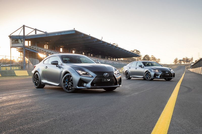 Lexus GS e RC ganham versão comemorativa de 10 anos da linha F