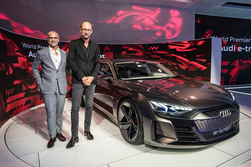 Elétrico, Audi e-tron GT é apresentado como conceito no Salão de Los Angeles