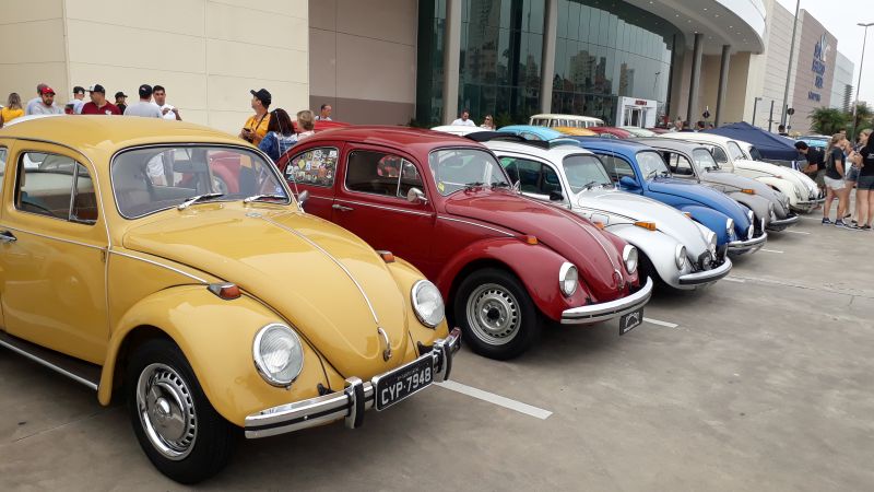 Shopping em SBC vai realizar encontro em homenagem ao Dia Nacional do Fusca