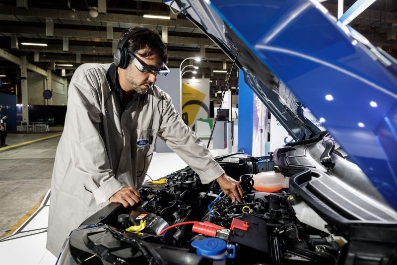 Ford vai usar realidade aumentada em serviços pós-venda