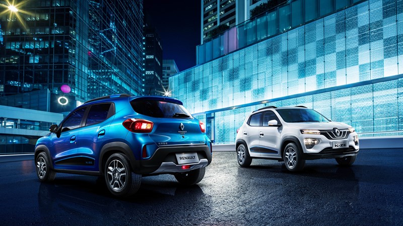 Renault Kwid elétrico é revelado durante o Salão de Xangai