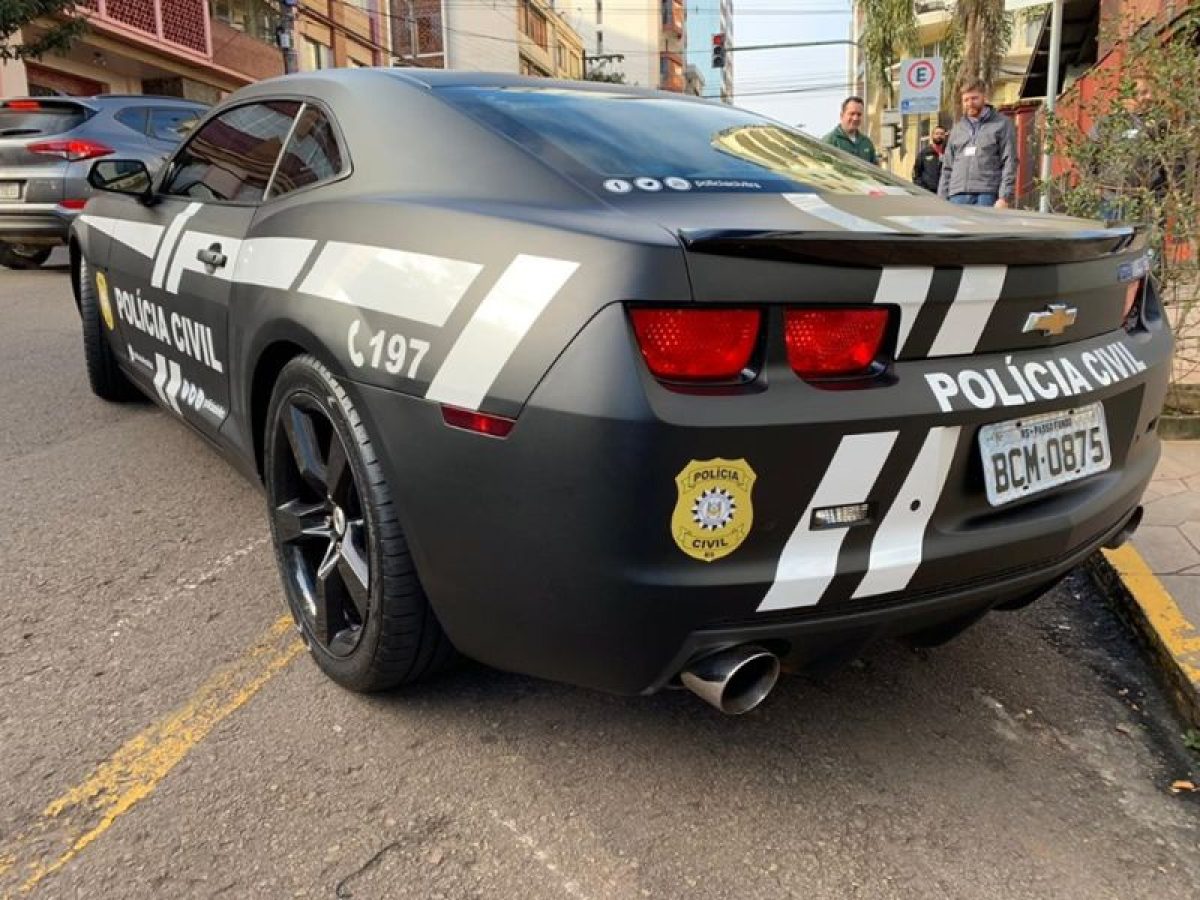 Polícia gaúcha transforma Chevrolet Camaro em viatura