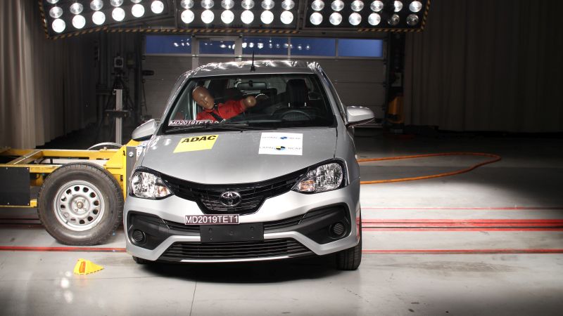 Nova rodada do Latin NCAP testa Toyota Etios e Fiat Argo/Cronos