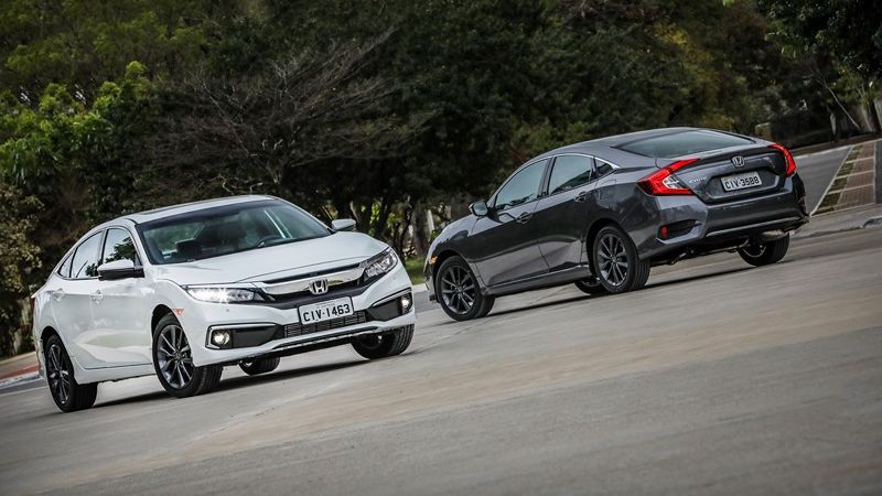 Honda apresenta a linha 2020 do Civic com reestilização e nova versão