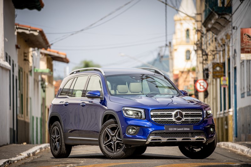 Com 7 lugares, novo Mercedes-Benz GLB 200 Lauch Edition é lançado por R$ 299.900