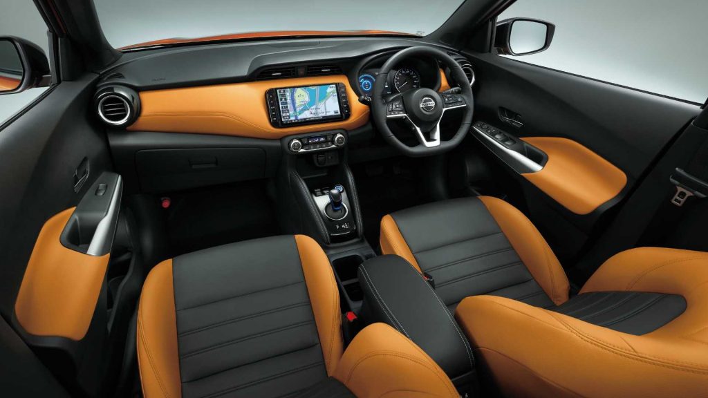 Interior do Nissan Kicks 2021