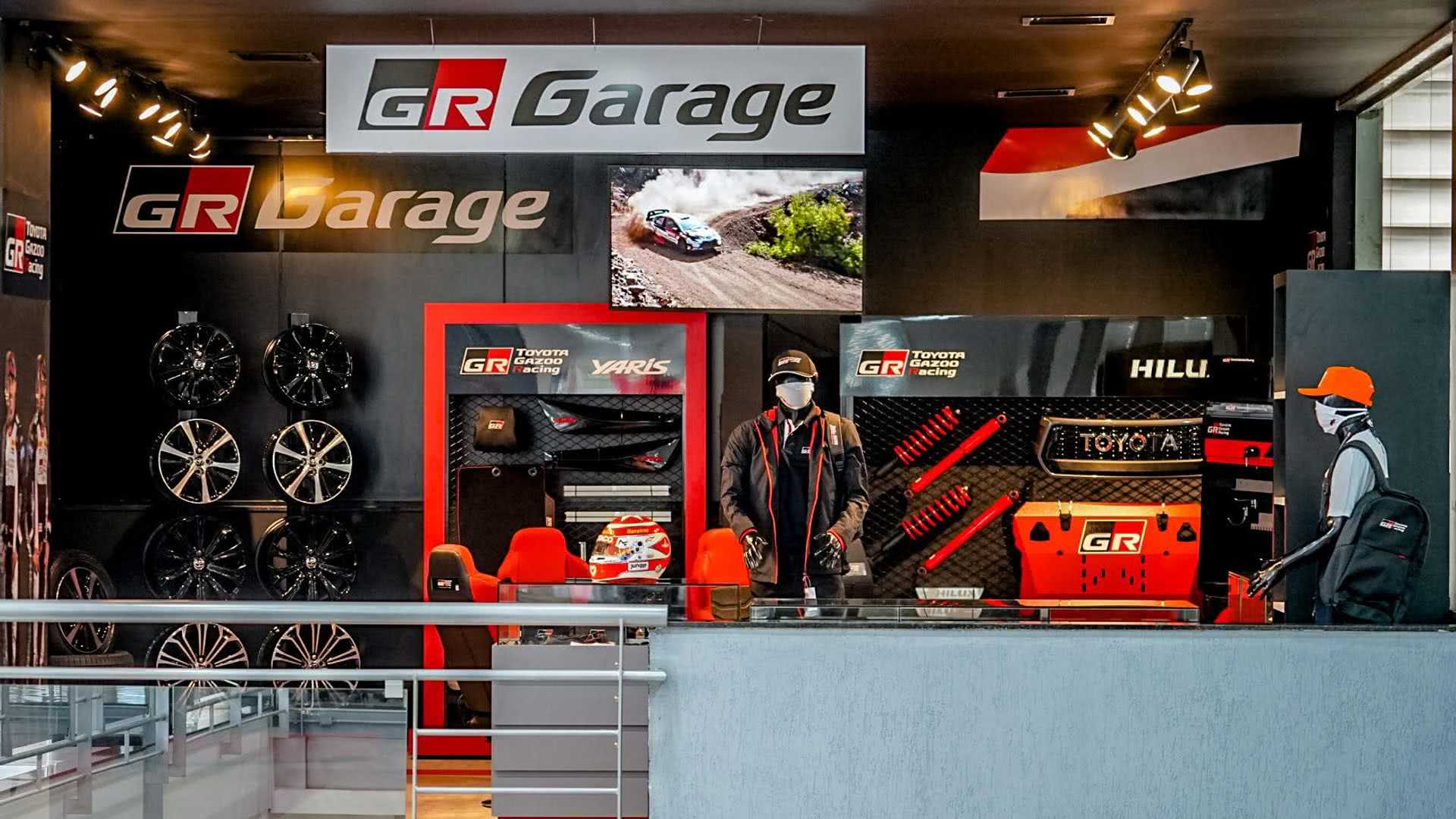 Toyota GR Garage tem 1º loja inaugurada no Brasil para fãs de automobilismo; veja as atrações