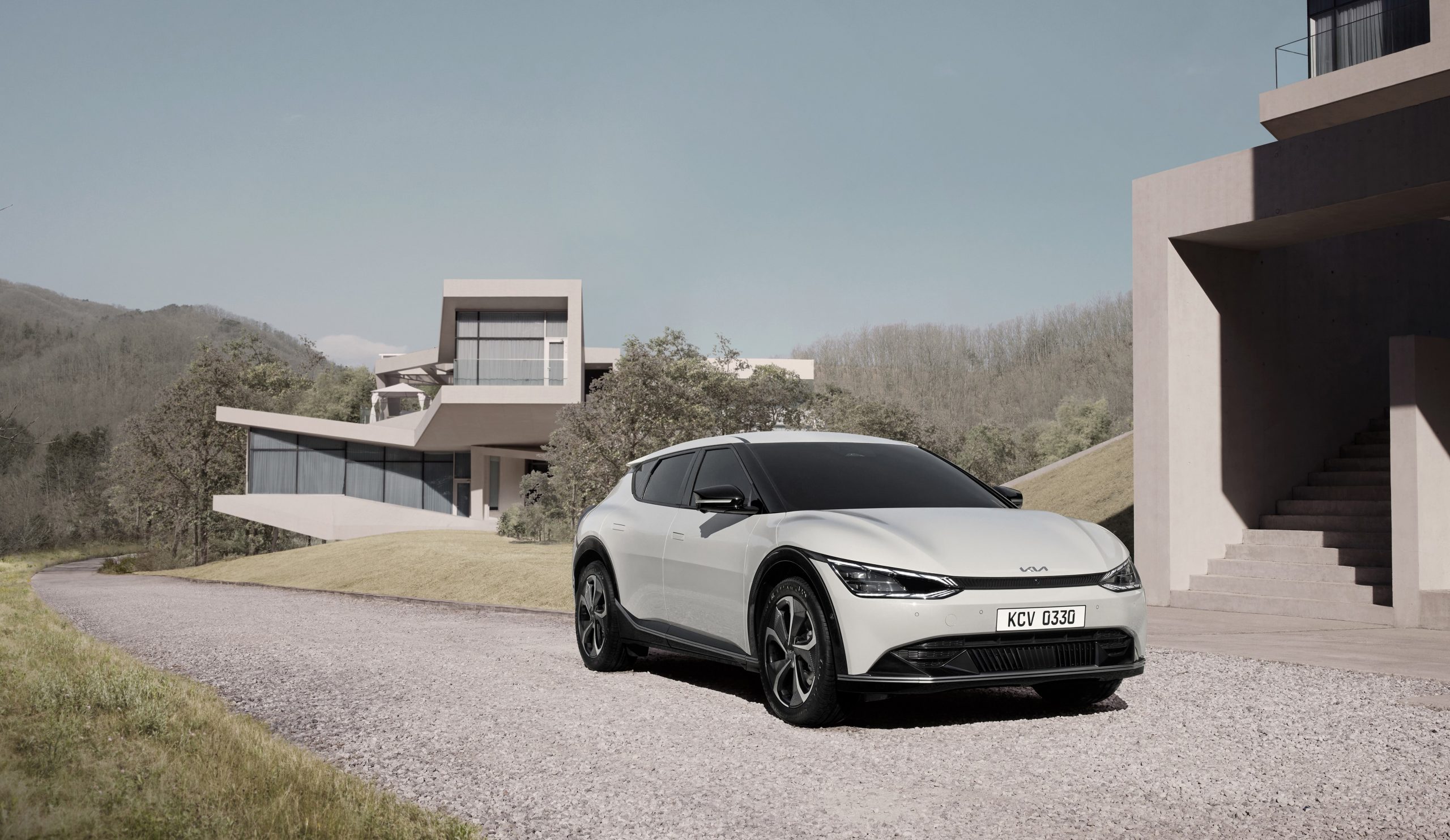 Kia apresenta seu primeiro carro elétrico e com design ousado