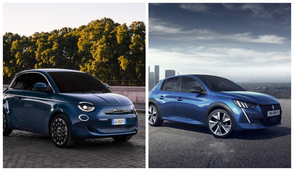 Carros elétricos: Fiat 500 e Peugeot 208 e-GT chegam em breve ao mercado