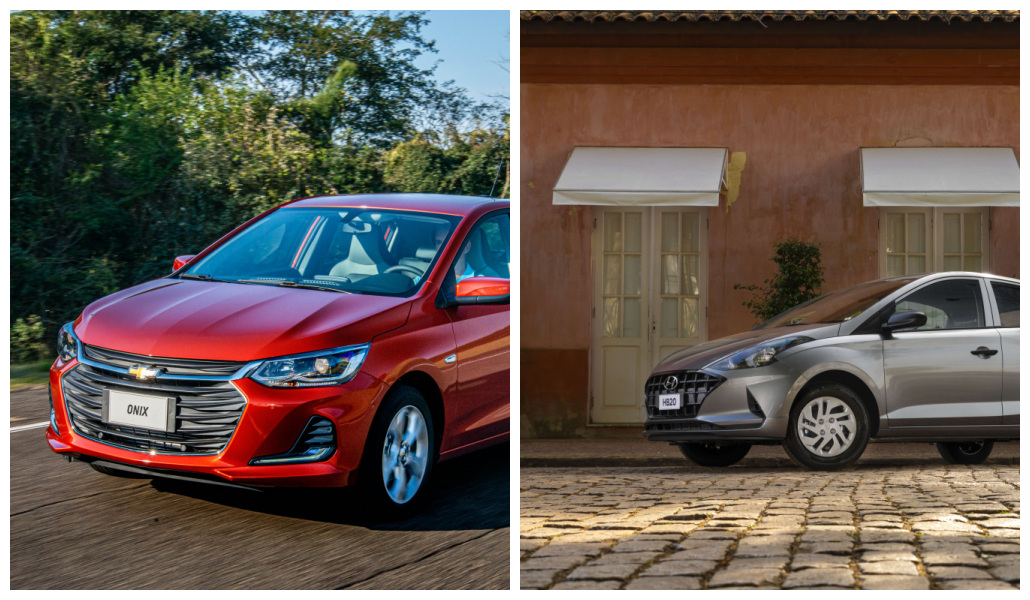 Chevrolet Onix 1.0 ou Hyundai HB20 Sense: qual Hatch tem a melhor versão de entrada