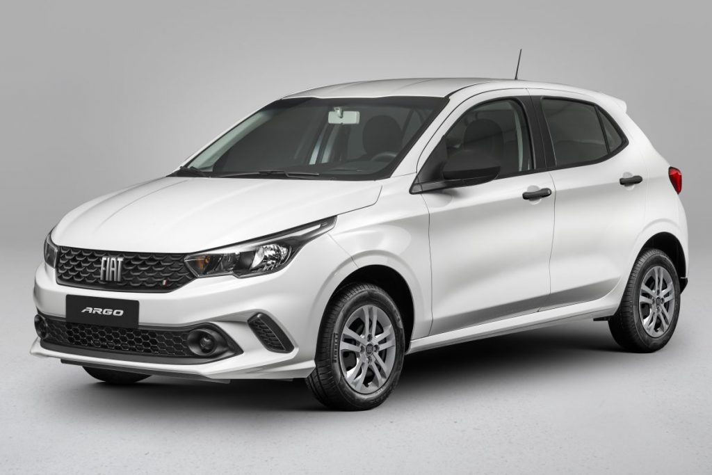 O Fiat Argo é o segundo modelo mais vendido no país