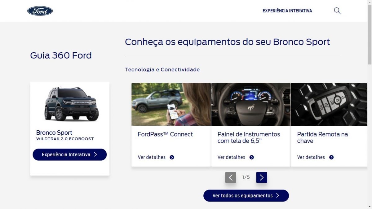 Ford Bronco Sport: Tecnologia e Inovação