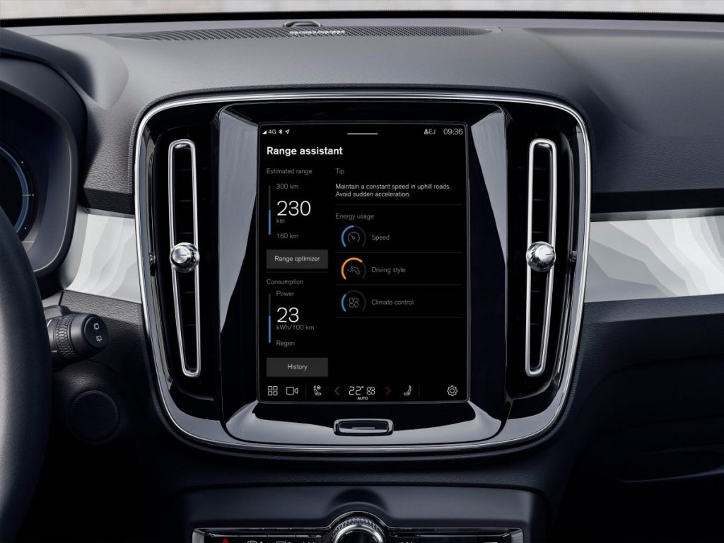 Conheça o novo app da Volvo, o Range Assistant