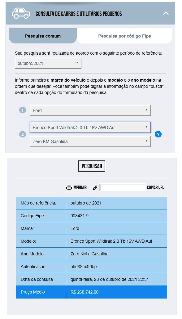 Consultar Placa Grátis - Tabela Fipe Site