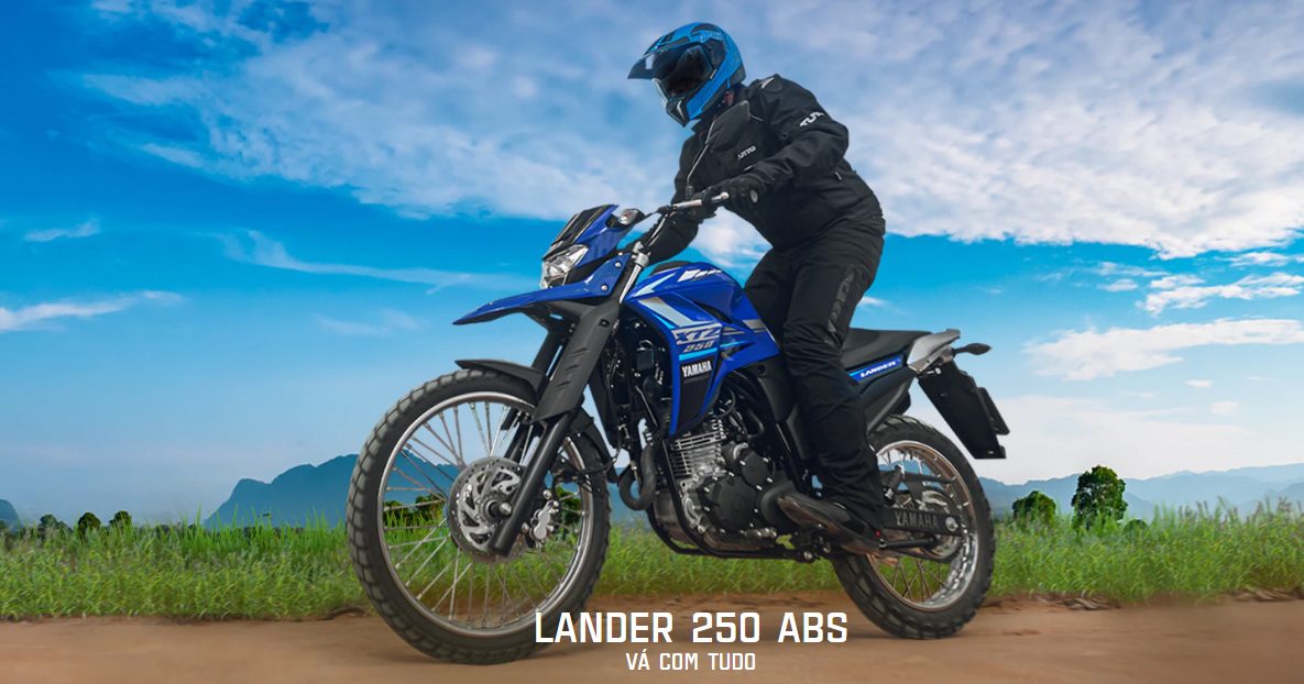 Yamaha Lander 250 ABS 2022 tem visual mais agressivo e mantém potente motor