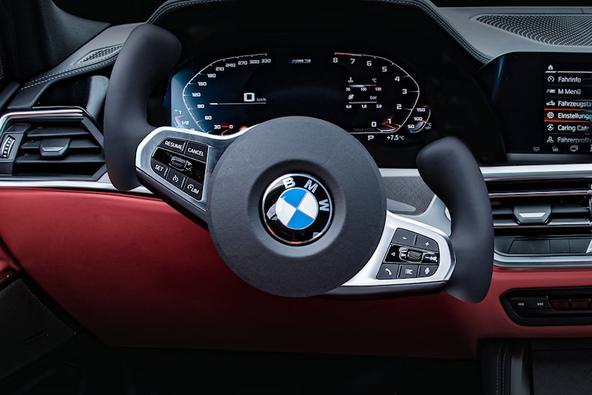 Volante de carros autônomos da BMW
