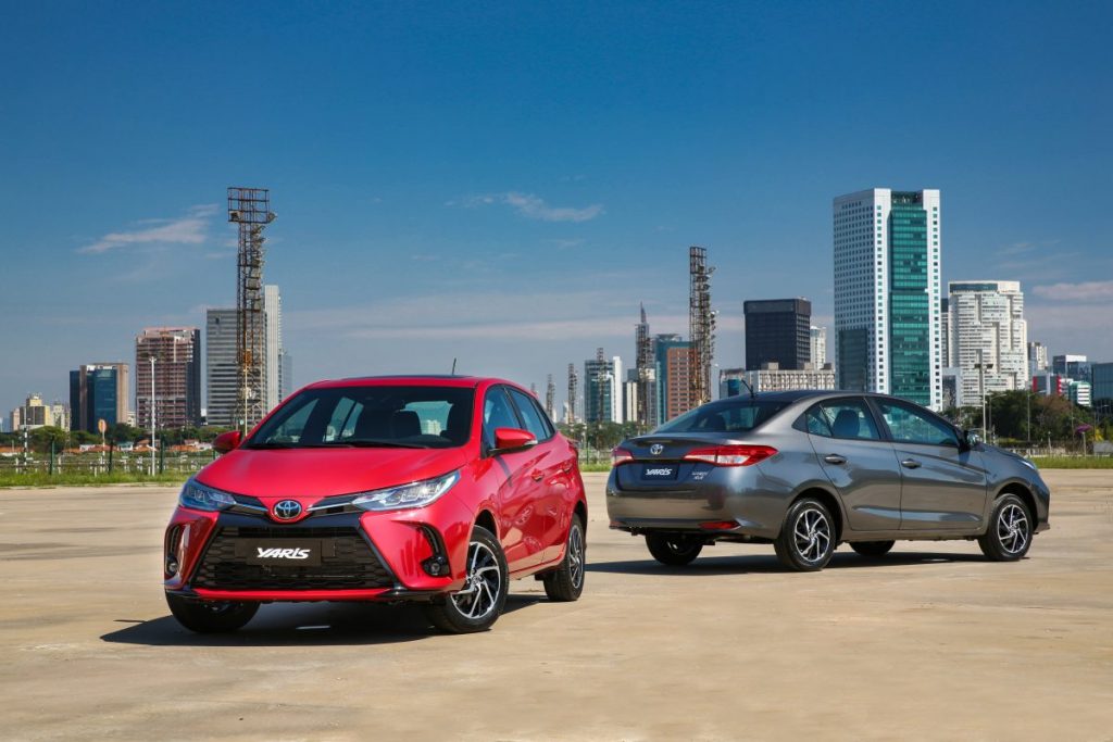 Carros modelo 2023 da Toyota estarão disponíveis para compra na rede de concessionarias Rodobens