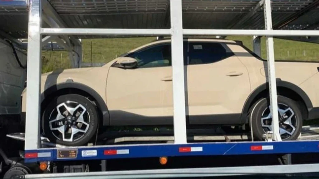 Hyundai Santa Cruz foi vista no Brasil veja detalhes