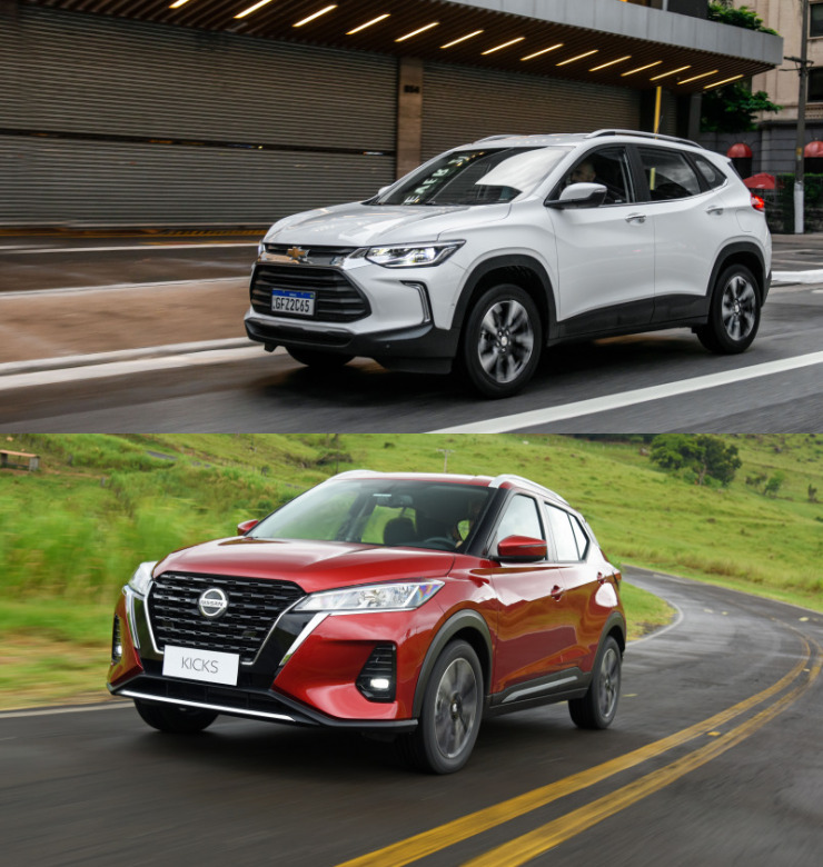 Comparativo: Nissan Kicks x Chevrolet Tracker; com qual ficar?