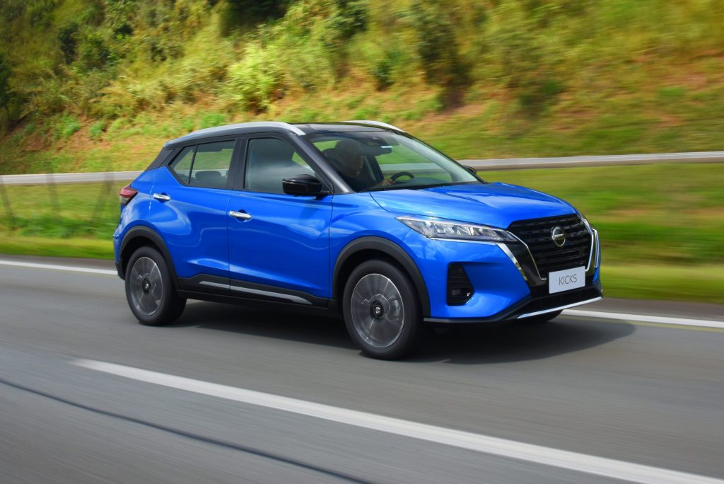 Veja o comparativo entre o Nissan Kicks e o Chevrolet Tracker