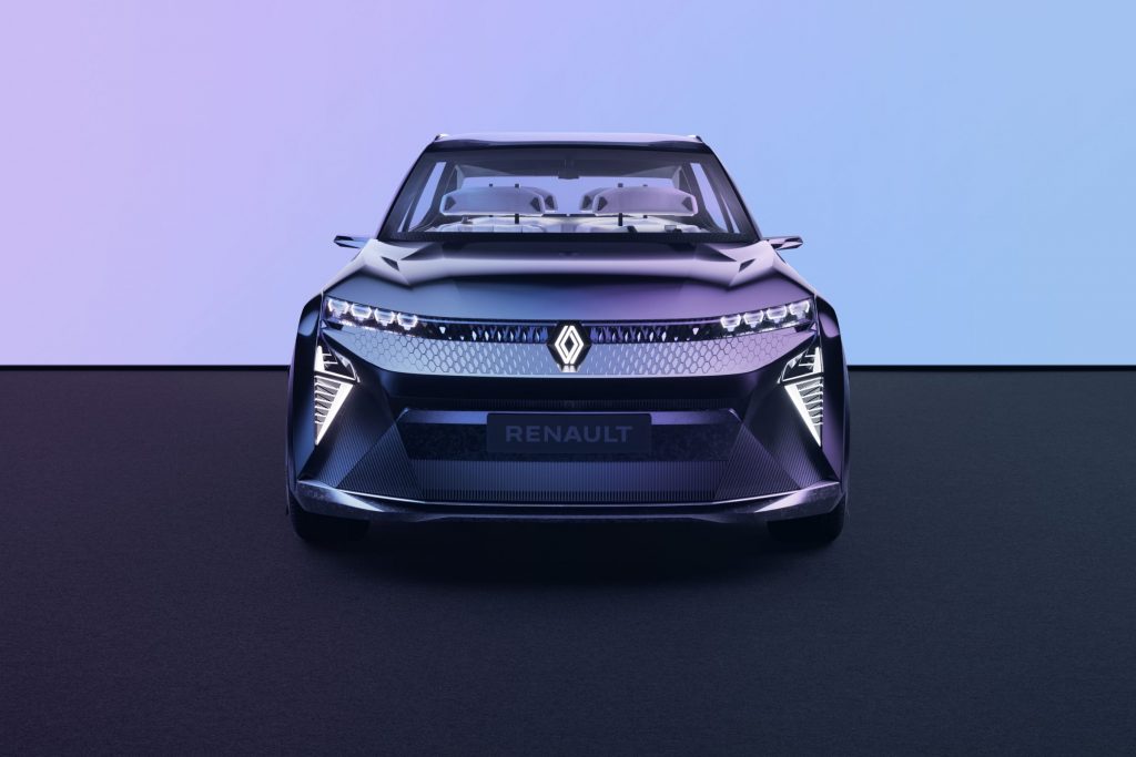 O Scénic Vision é o novo conceito da Renault que revela a visão da marca para o futuro sustentável e tecnológico